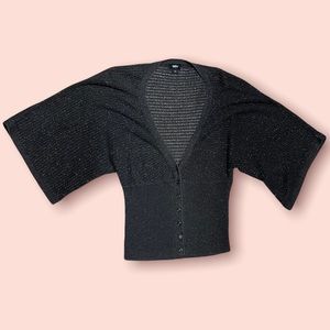 Mossimo cropped sweater cardigan